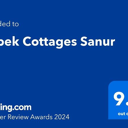 Bebek Cottages Sanur Ngoại thất bức ảnh